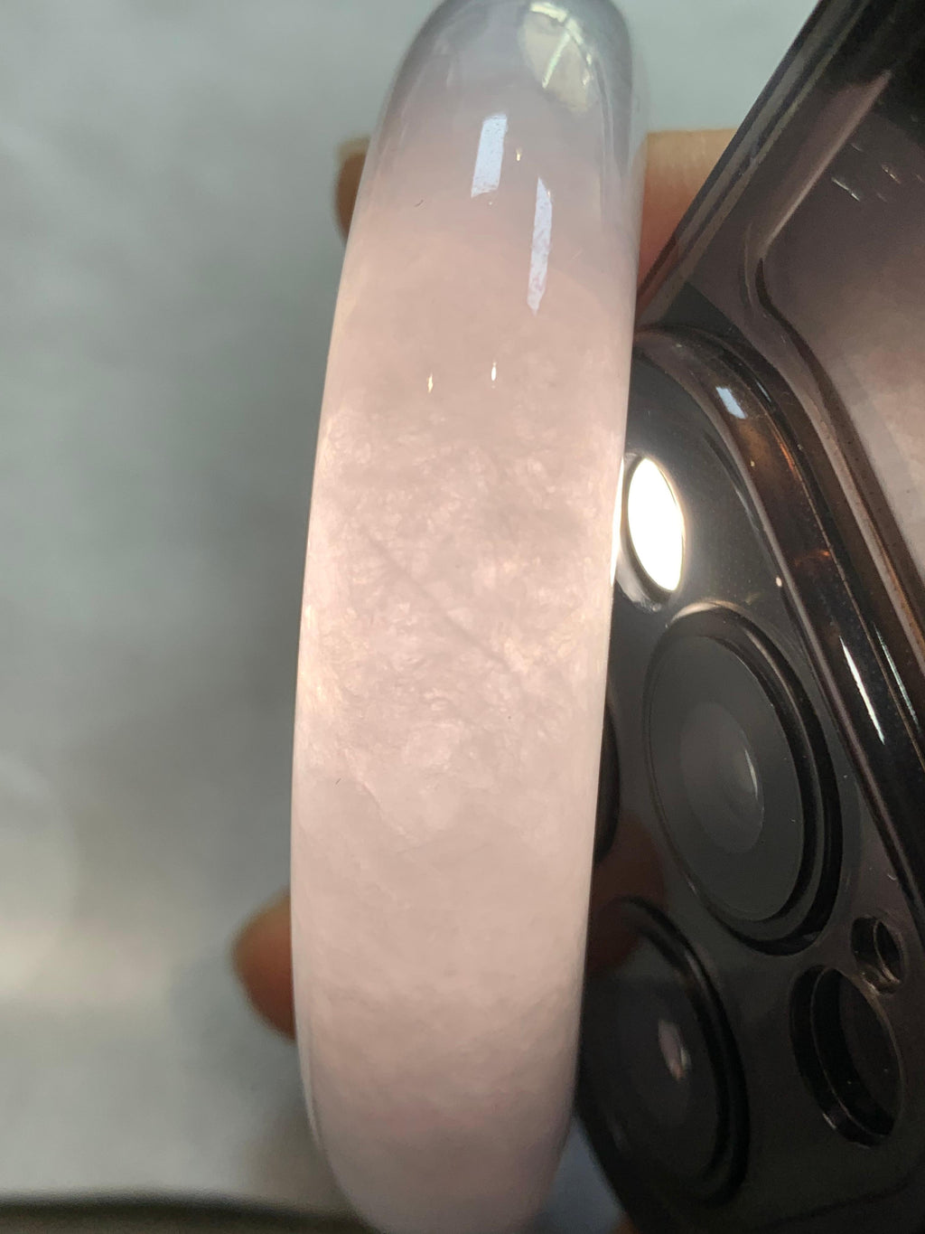 细糯种无色平安镯（56.4mm）（yc308752）