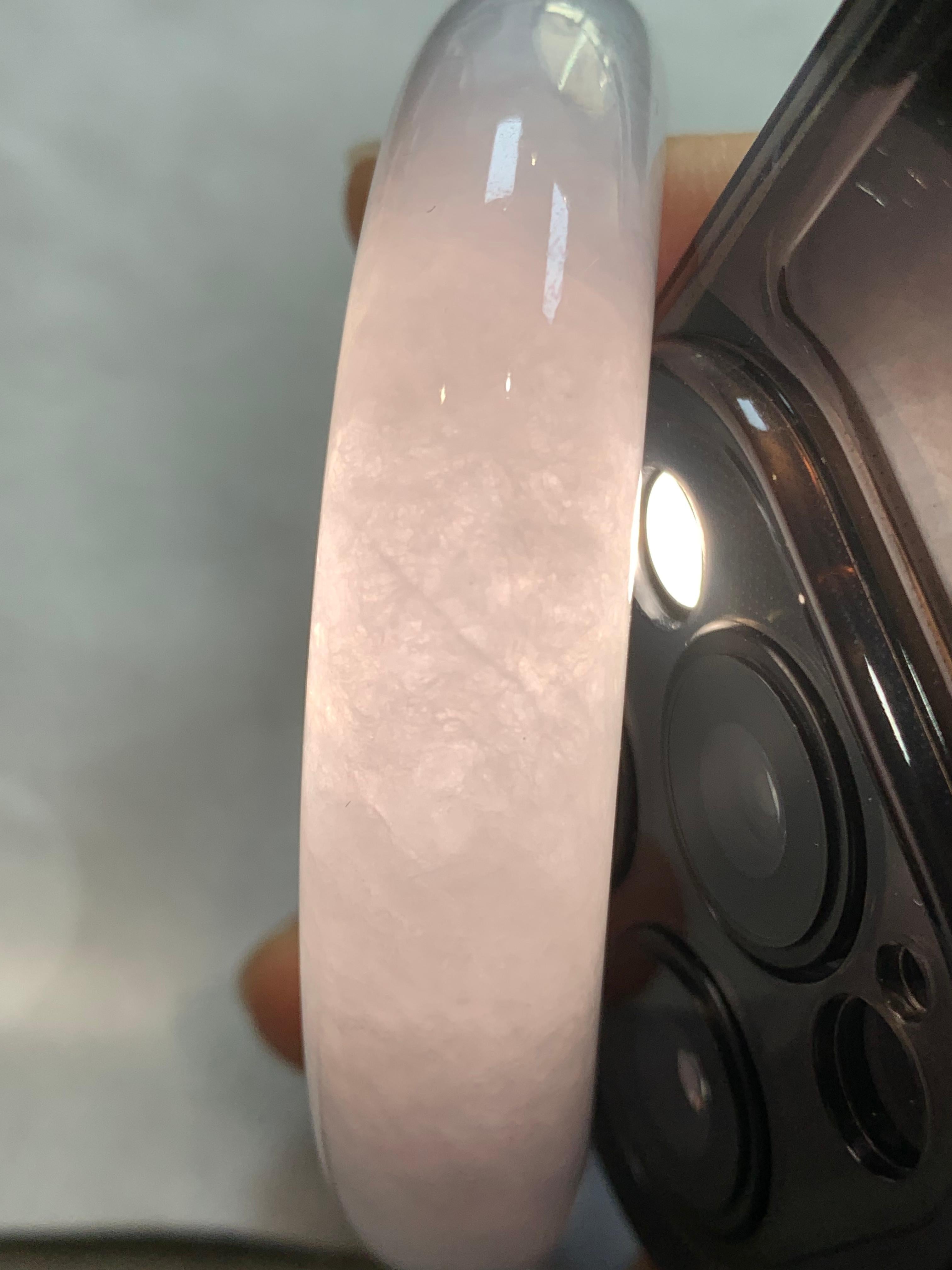 细糯种无色平安镯（56.4mm）（yc308752）