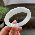 细糯种无色平安镯（56mm）（yc240752）