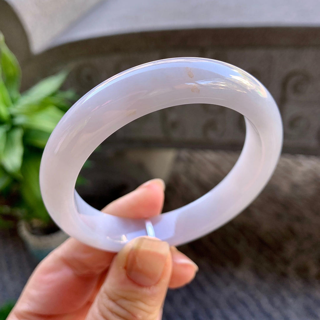 细糯种洒金平安镯（54.6mm）（yc308750）