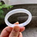 糯冰种无色贵妃手镯（54mm）（yc202392）