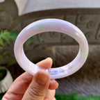 糯种淡春彩平安镯（58mm）（yc259062）