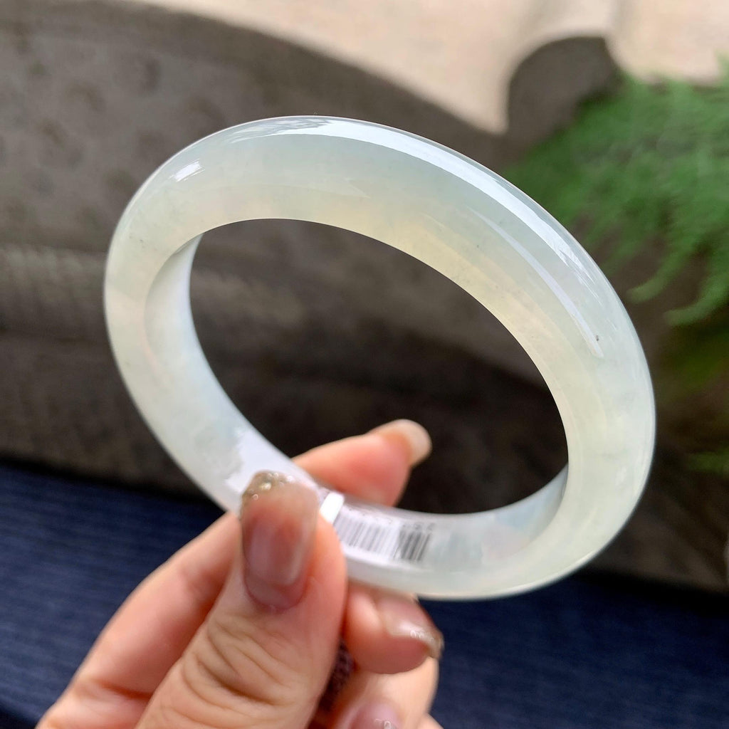 糯冰种无色平安镯（56mm）（yc297950）