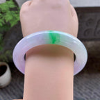细糯种春彩圆条手镯（58.6mm）