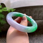 细糯种春彩圆条手镯（56.5mm）（yc202379）