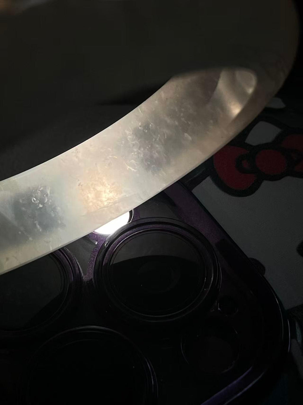高冰种飘绿贵妃手镯（51.6mm）（yc277890）
