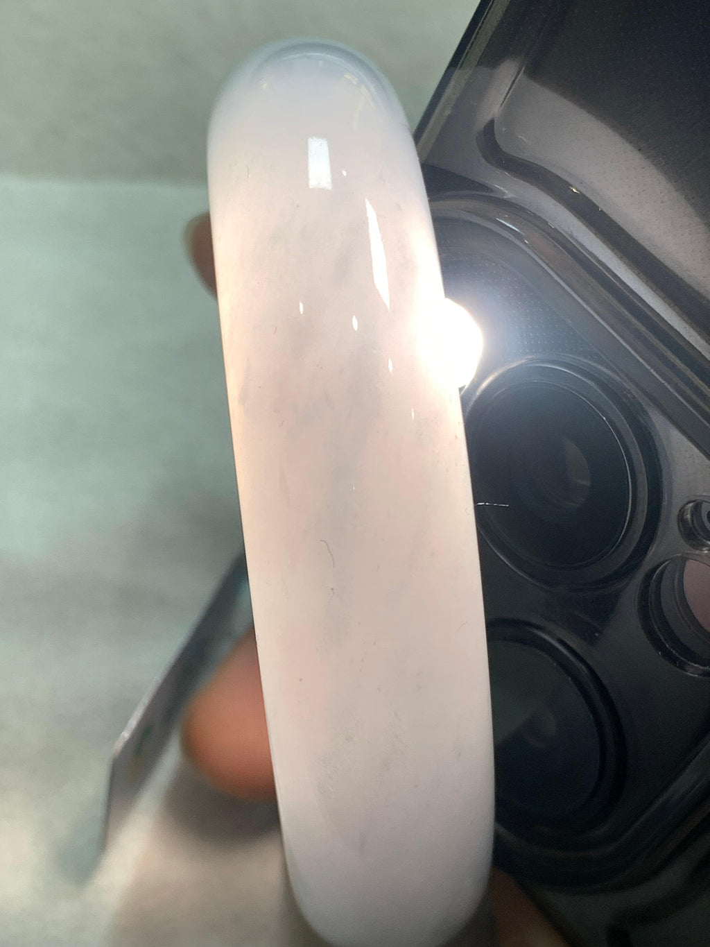 细糯种宽版轮胎手镯（56.6mm）（yc311867）