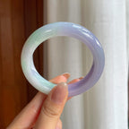 糯冰春带彩平安镯（53.4mm)（yc379986）