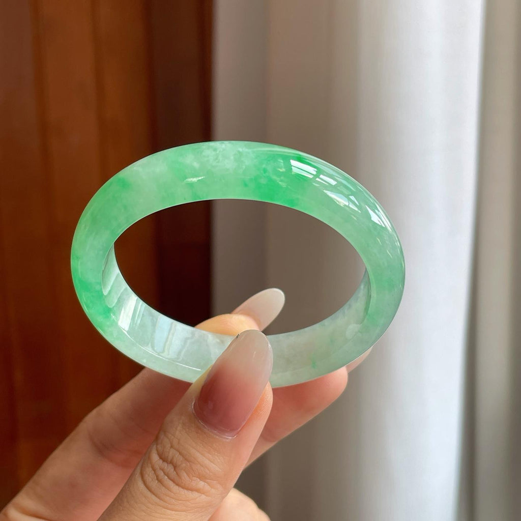 冰种带色贵妃手镯（53.2mm）（yc269022）