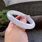 糯冰种无色贵妃手镯（54.5mm）（yc243901）