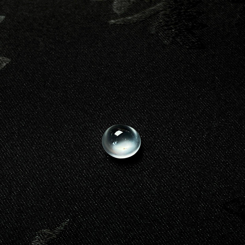 裸石冰玻种无色翡翠蛋面（yc251054）