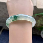 糯冰种飘花贵妃手镯（52.6mm）（yc226070）