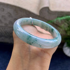 细糯种飘花平安镯（55.5mm）（yc223960）
