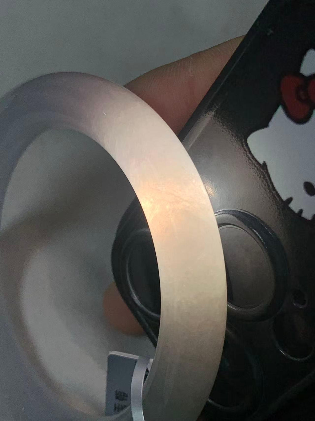 细糯种带底色圆条手镯（52.8mm）（yc248094）