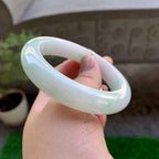 细糯种飘花平安镯（56mm）（yc246659）