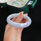 糯冰春底翡翠手镯（57mm）（yc017021）