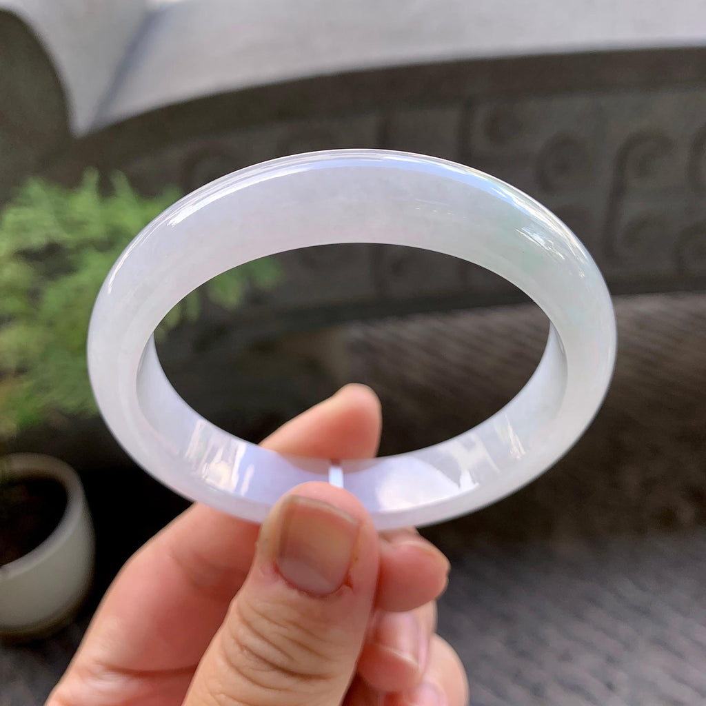 细糯种无色贵妃手镯（56.6mm）（yc243898）