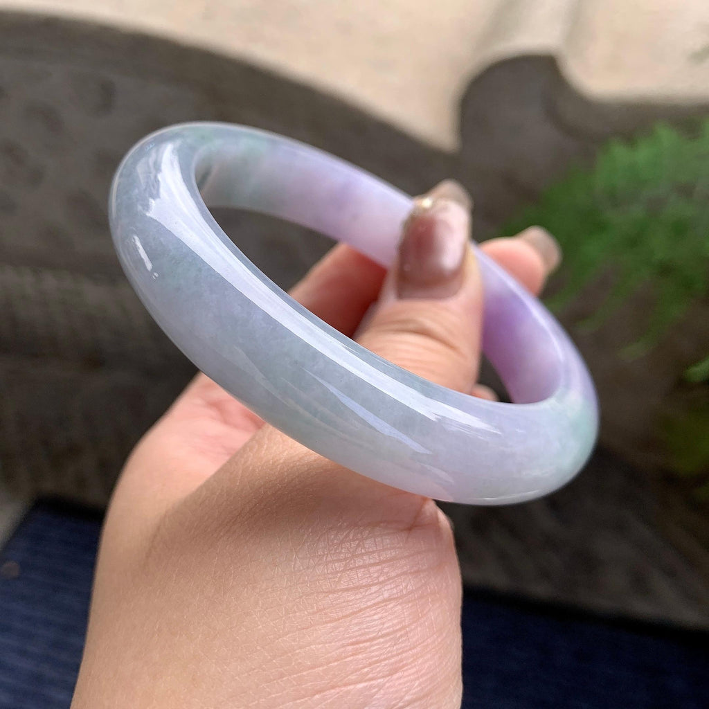 细糯种紫罗兰平安镯（59.3mm）（yc297177）