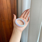 糯冰淡椿彩翡翠贵妃镯（51.3mm（yc279378）