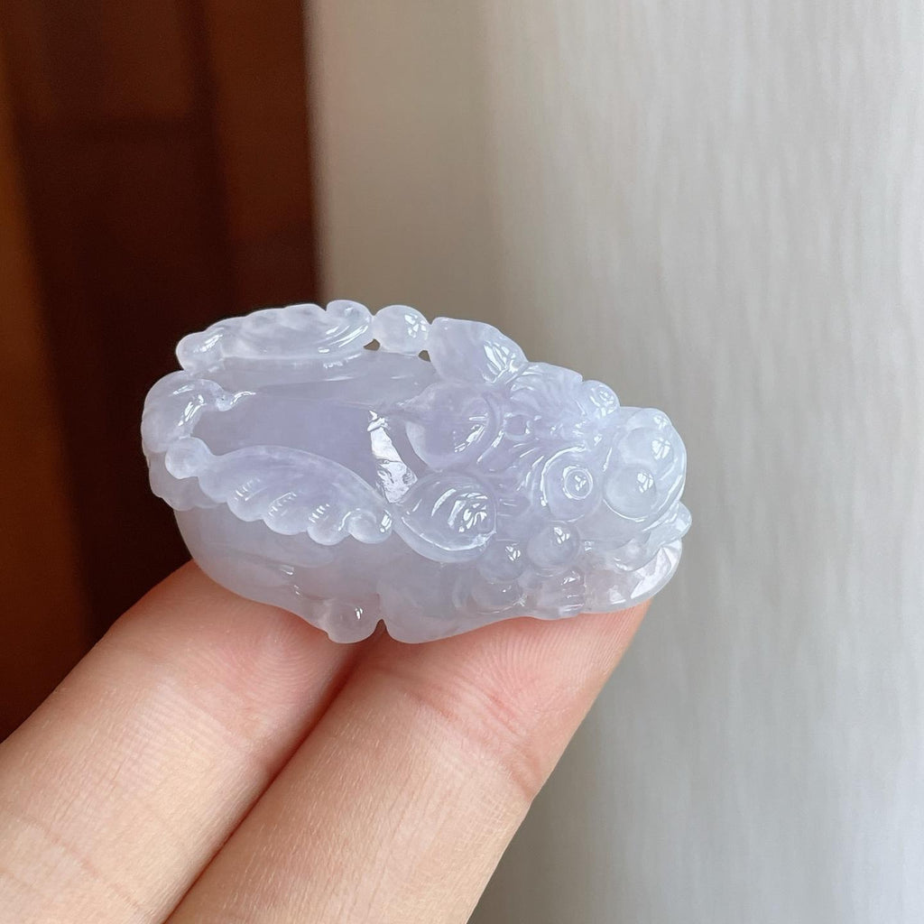 糯冰淡春底翡翠貔貅（yc269029）