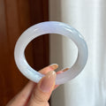 糯冰紫罗兰翡翠平安镯（53.4mm)（yc424220）