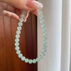 冰种晴水翡翠手串珠串（yc267483）