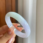 糯冰淡椿彩翡翠贵妃镯（51.3mm（yc279378）