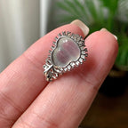 18K金钻镶冰种无色葫芦吊坠  天然缅甸A货翡翠（yc453382）