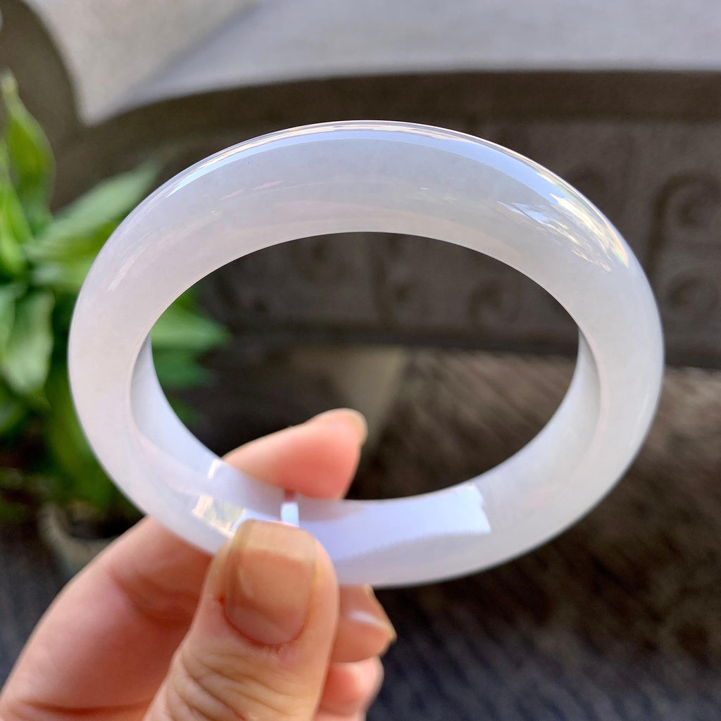 细糯种无色平安镯（54.5mm）（yc308760）