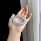 冰种紫罗兰翡翠贵妃镯（52mm）（yc293407）