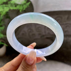 细糯种带底色平安镯（56.3mm）（yc203690）