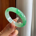 冰种带色贵妃手镯（53.2mm）（yc269022）