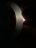 糯冰种飘花平安镯（54.7mm）（yc233917）