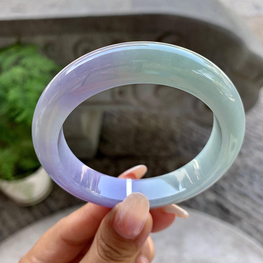 细糯种春彩平安镯（56.8mm）（yc199563）