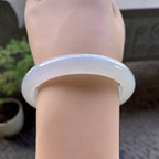 糯冰种无色贵妃手镯（54.5mm）（yc243901）