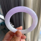 细糯种紫罗兰圆条手镯（56mm）（yc196484）