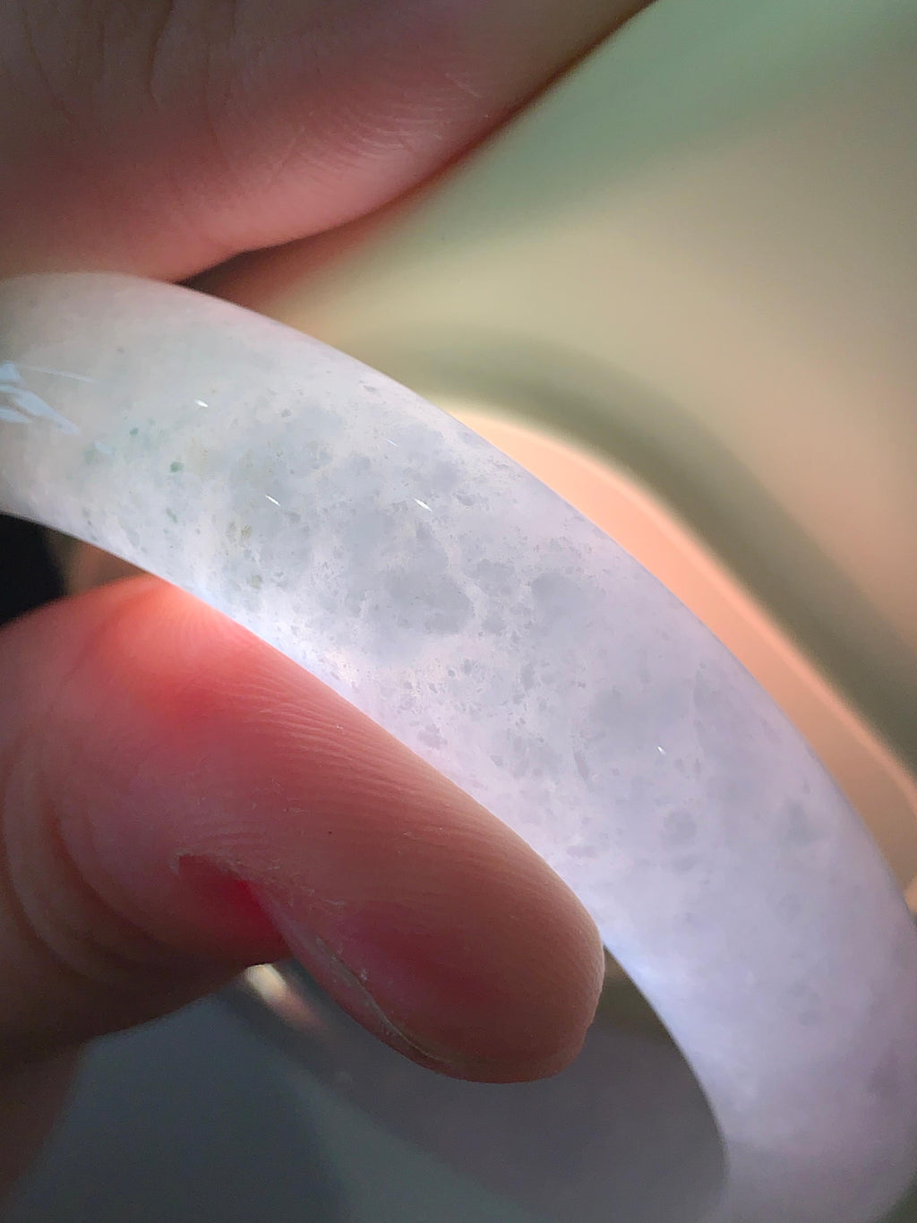 糯种半山水平安镯（57.3mm）（yc240759）