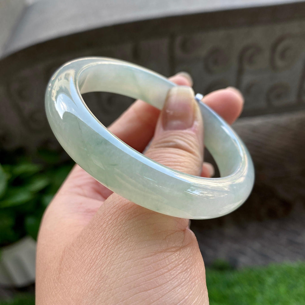细糯种晴底平安镯（54.4mm）（yc304777）