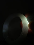 细糯种飘绿平安镯（52.4mm）（yc200982）