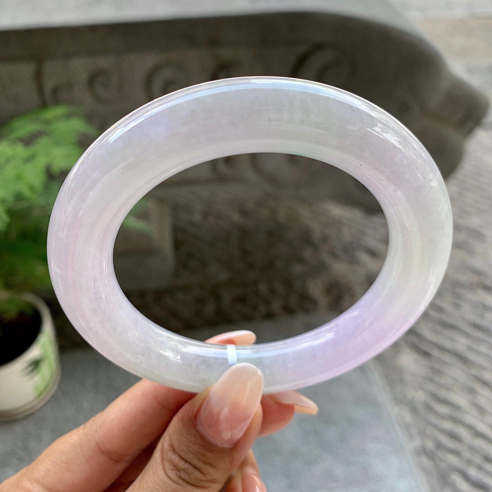 细糯种春彩圆条手镯（60.2mm）（yc195339）
