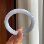 糯冰紫罗兰翡翠平安镯（57.5mm）（yc411290）
