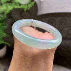 细糯种淡晴底平安镯（54.2mm）（yc203712）