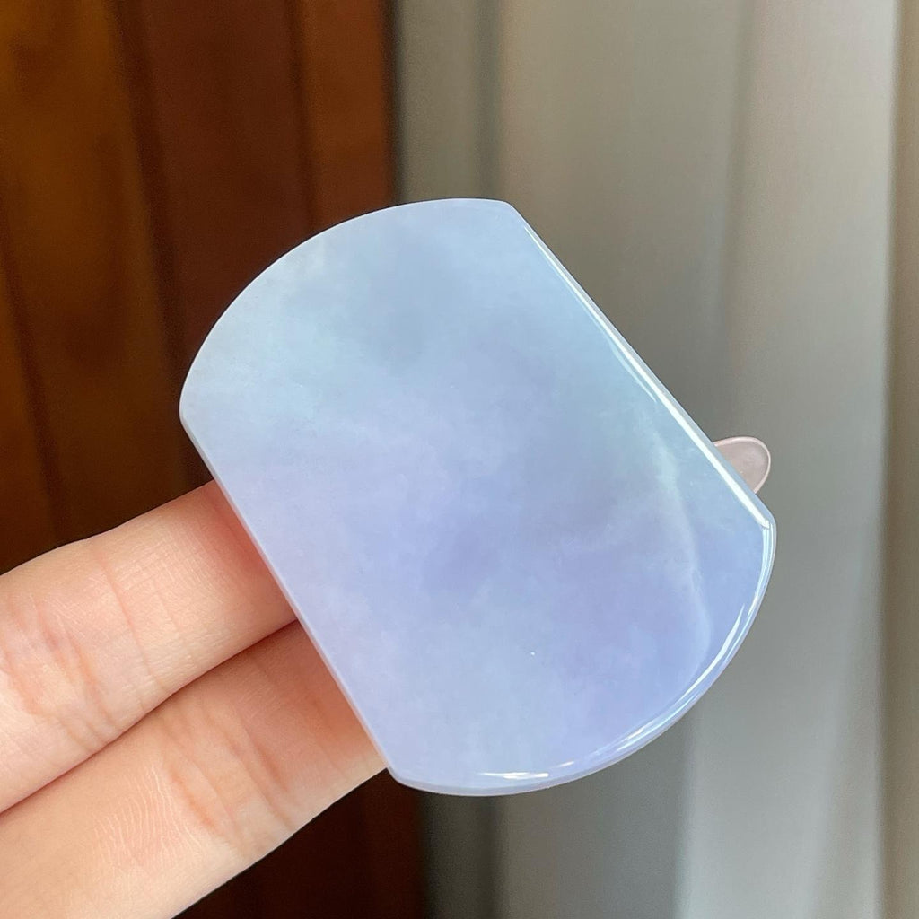 糯冰淡椿紫罗兰翡翠无事牌（yc269035）