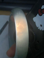 糯冰种晴底平安镯（57.3mm）（yc226069）