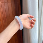 Vòng tay bình an băng chủng khởi quang tử la lan chính khuyên 54 khuyên Ngọc phỉ thúy tự nhiên Miến Điện A (yc450804)
