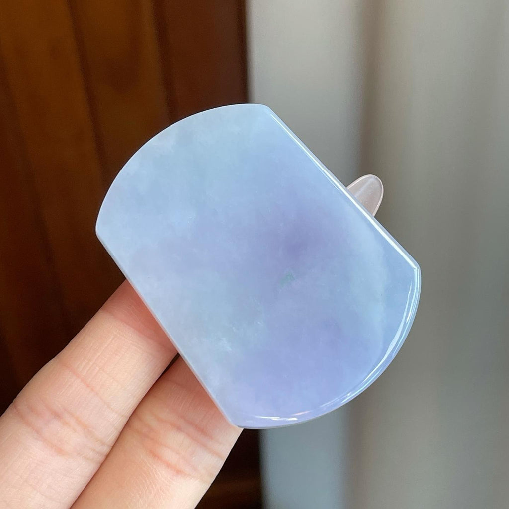 糯冰淡椿紫罗兰翡翠无事牌（yc269035）