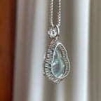 18k金镶冰种蓝底翡翠葫芦（yc247183）