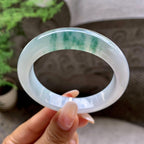 细糯种飘花平安镯（54.2mm）（yc203693）