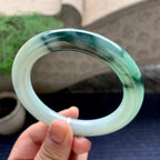 细糯种飘花圆条手镯（60.2mm)（yc198244）