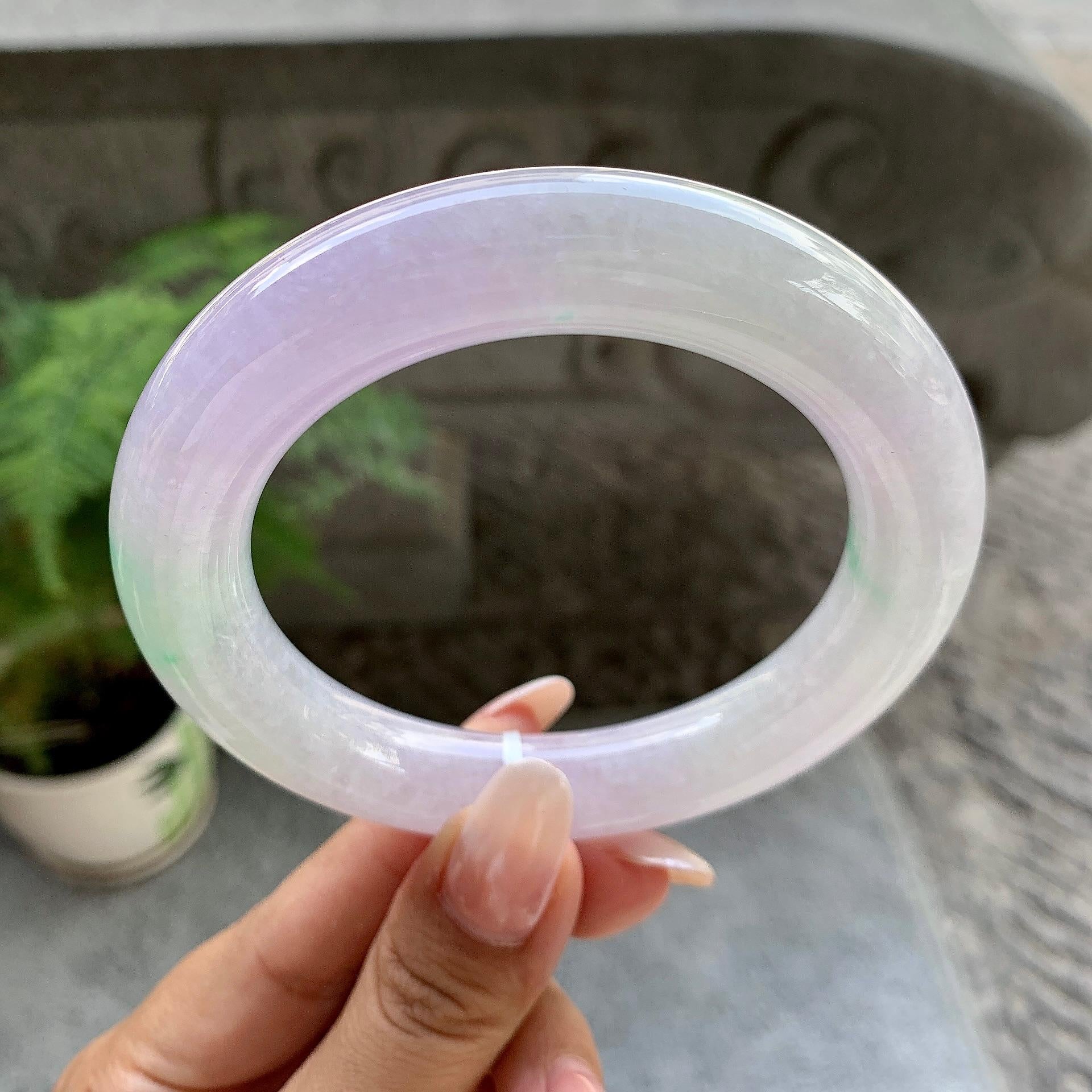 细糯种春彩圆条手镯（60.2mm）（yc195339）